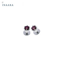 Buttons Single Garnet