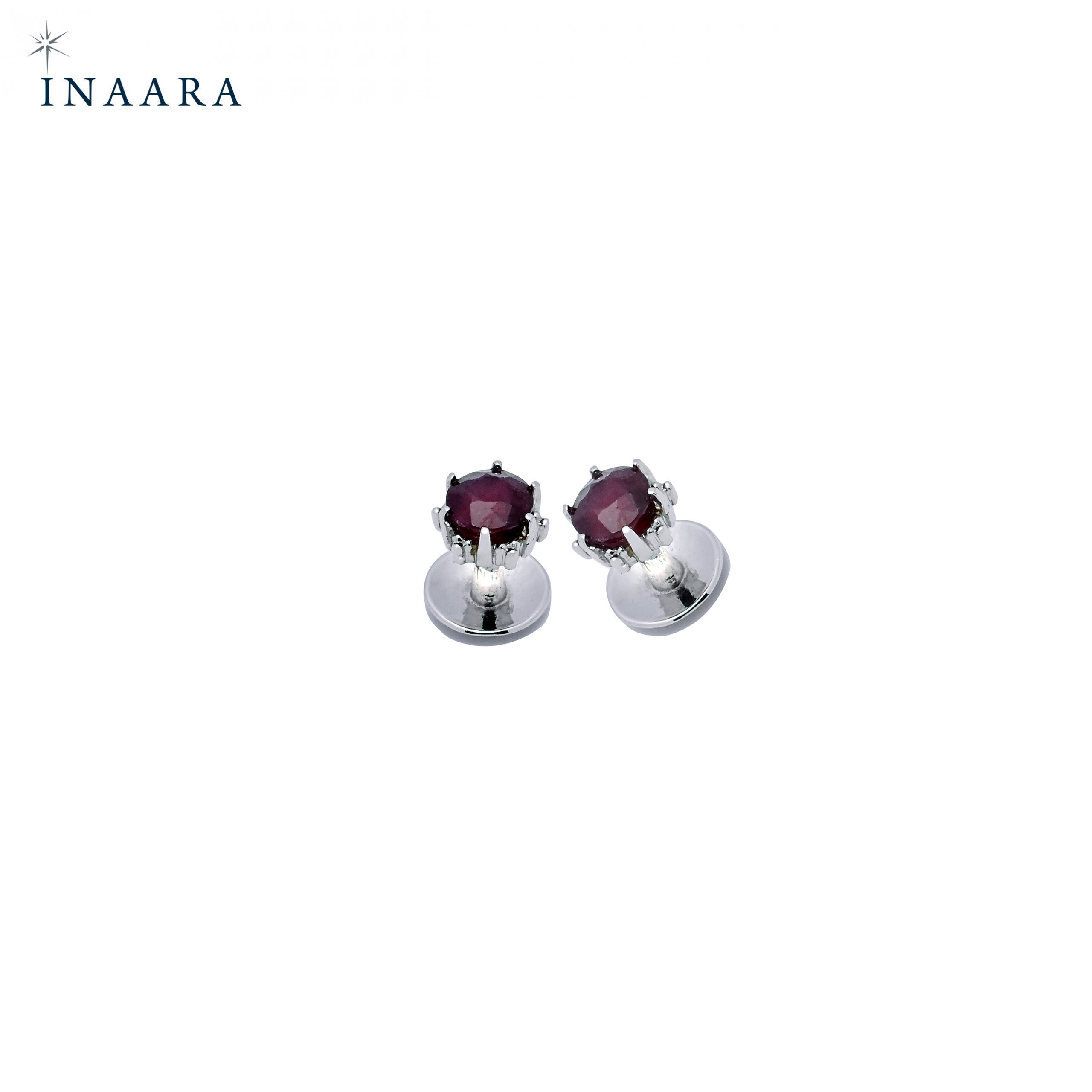 Buttons Single Garnet