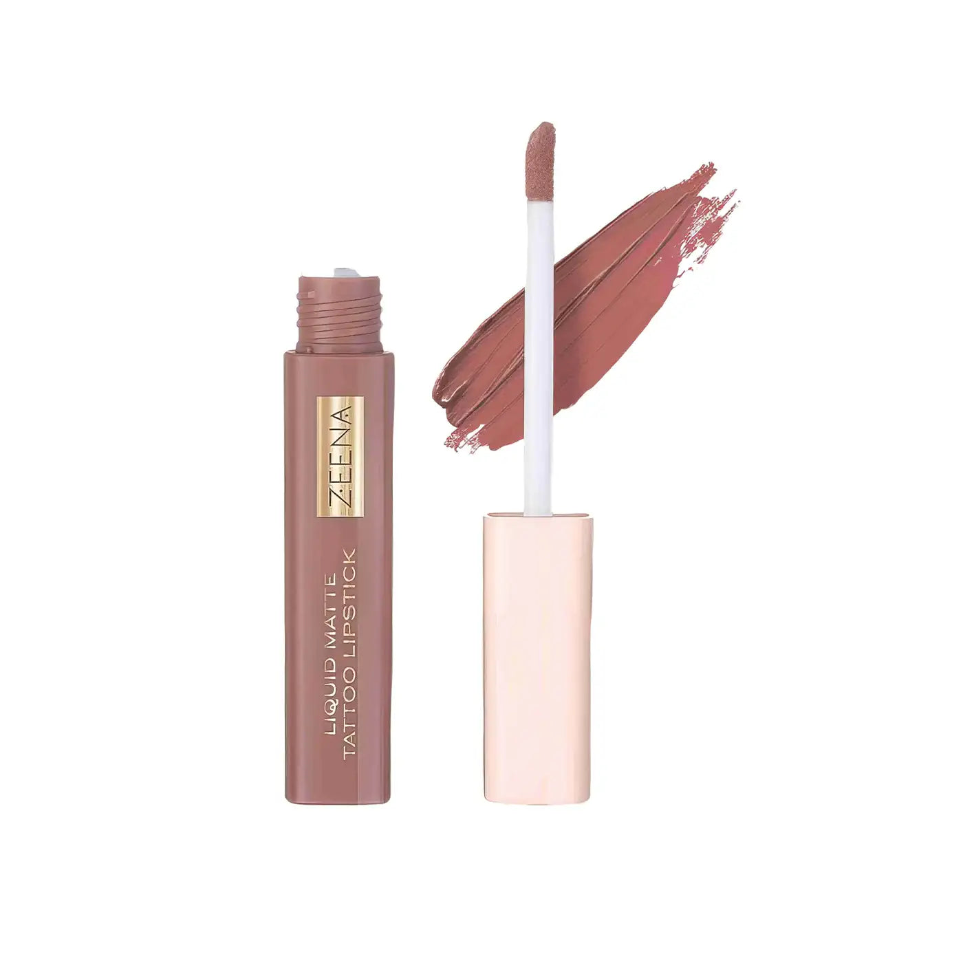 Zeena Liquid Matte Tattoo Lipstick 050 Caramel Crush - Mmall