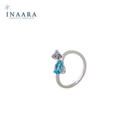 Blue Topaz Ring