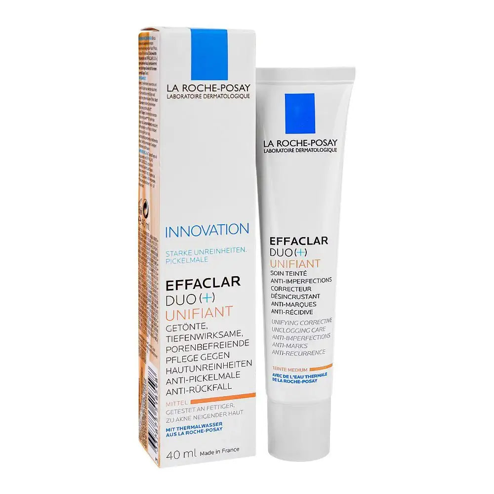La Roche-Posay Effaclar Duo Plus Unifiant For Acne Prone Skin 40Ml - Mmall