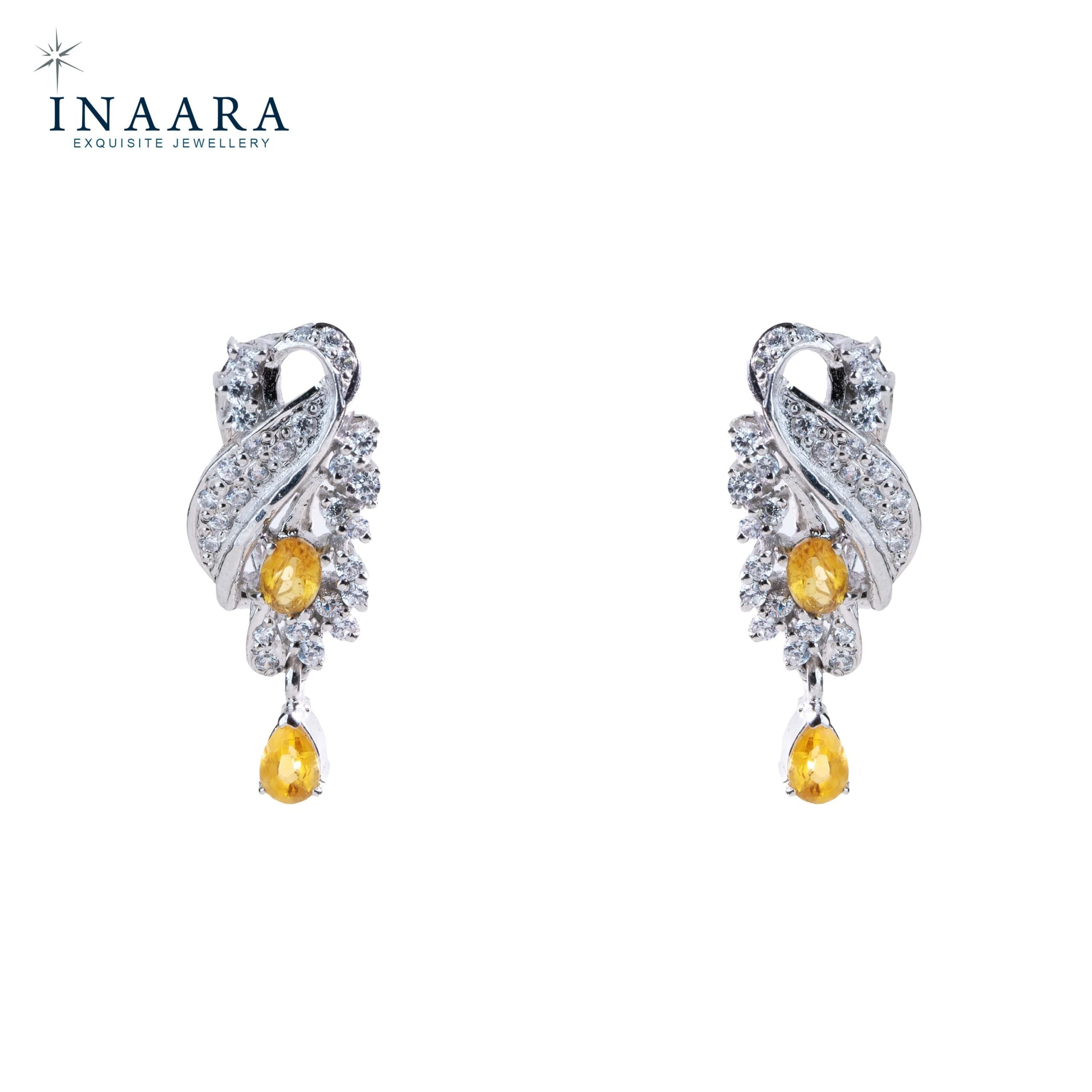 Golden Topaz Earrings