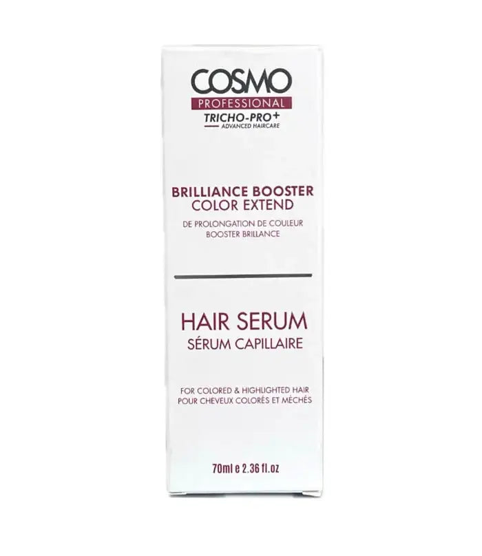 Cosmo Professional Hair Serum Capillaire Brilliance Booster 70Ml - Mmall