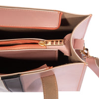 Baku 3 Pcs Pink women's wallet & clutch in pink by Bag X