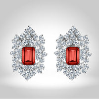 Garnet Queen Pendant Set