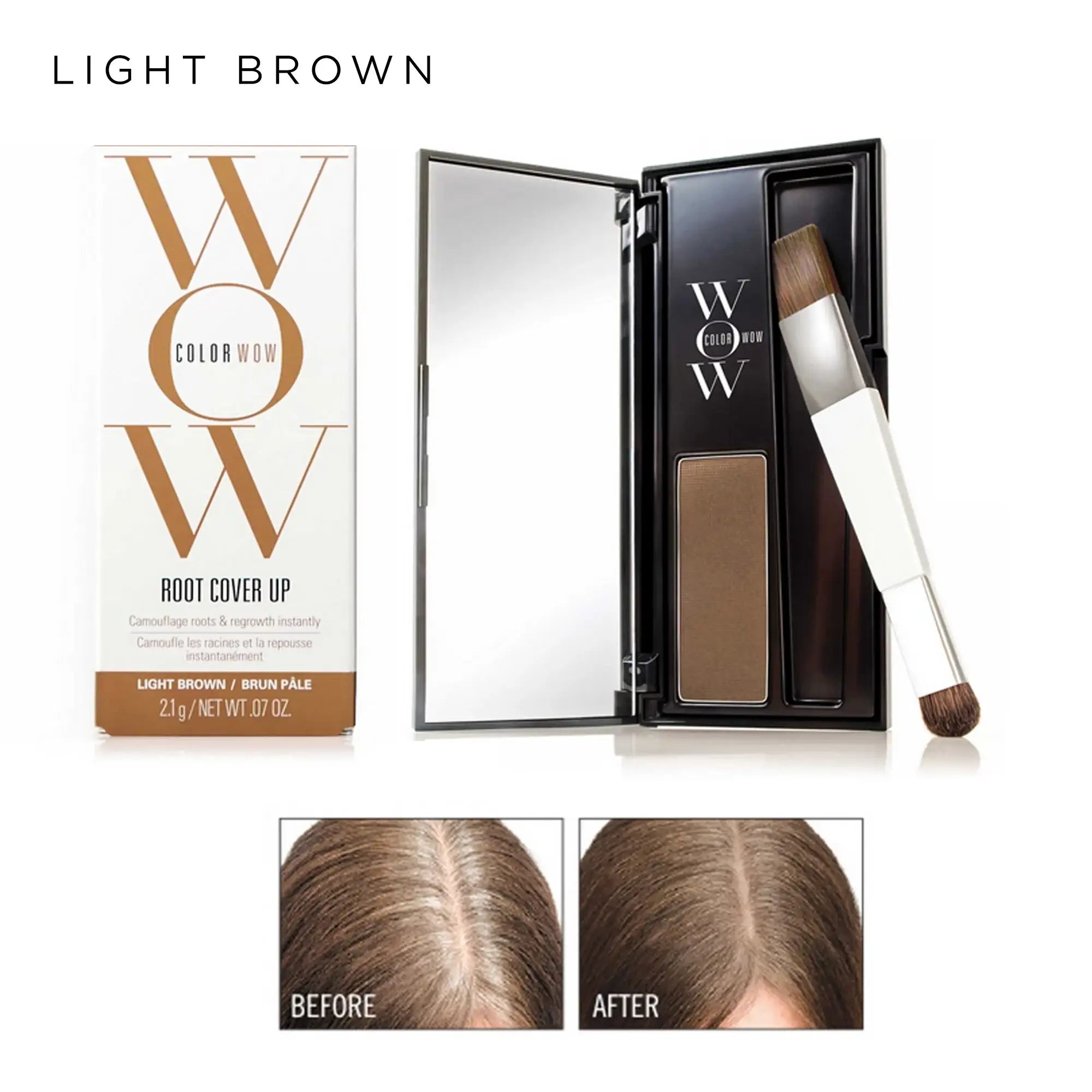 Color Wow Root Cover Up Light Brown - Mmall
