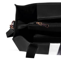 Baku 3 Pcs Black women's wallet & clutch in black by Bag X