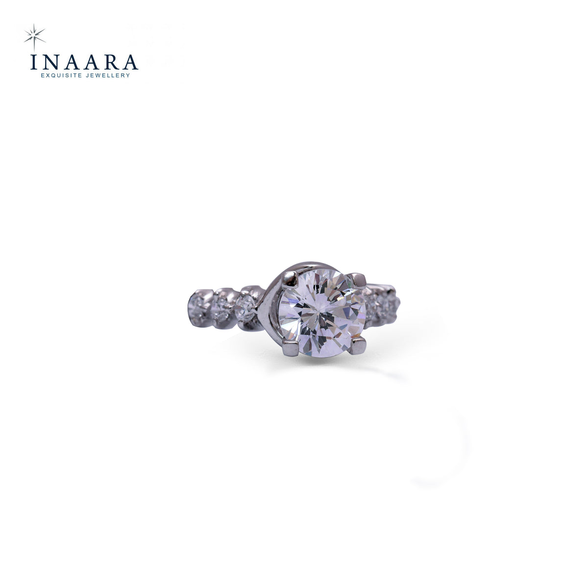 Round Zircon Ring