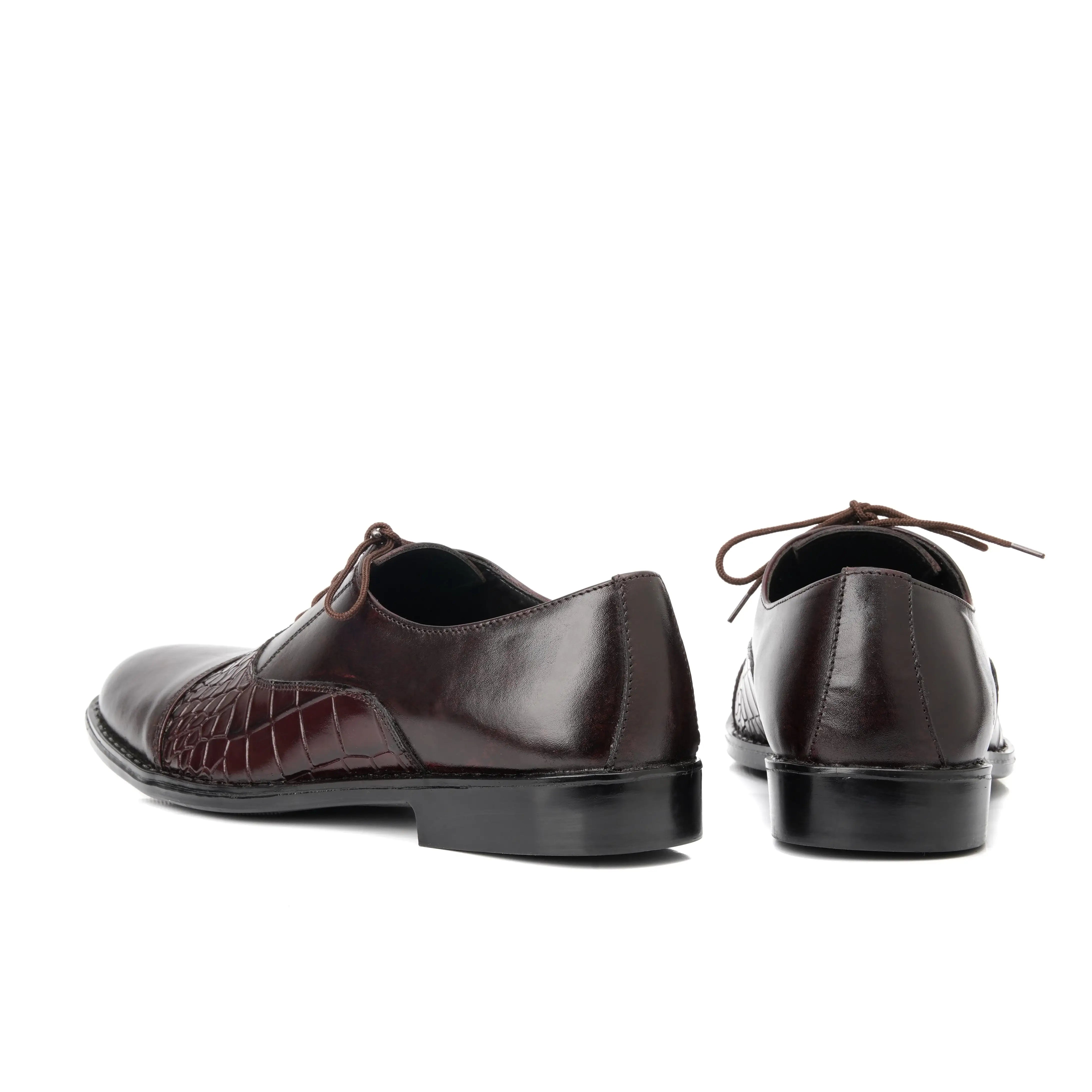 Brown Oxford Soft Leather - Mmall