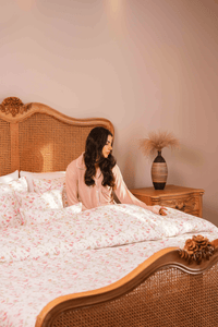 Dainty Blossom Percale Duvet Cover Set – view 3