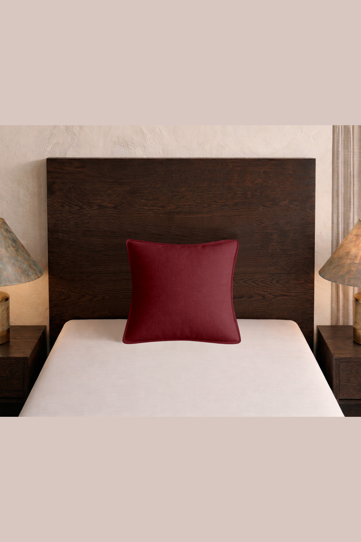 T200 Maroon Cushion Cover – view 3