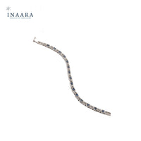 Blue Oval Bracelet