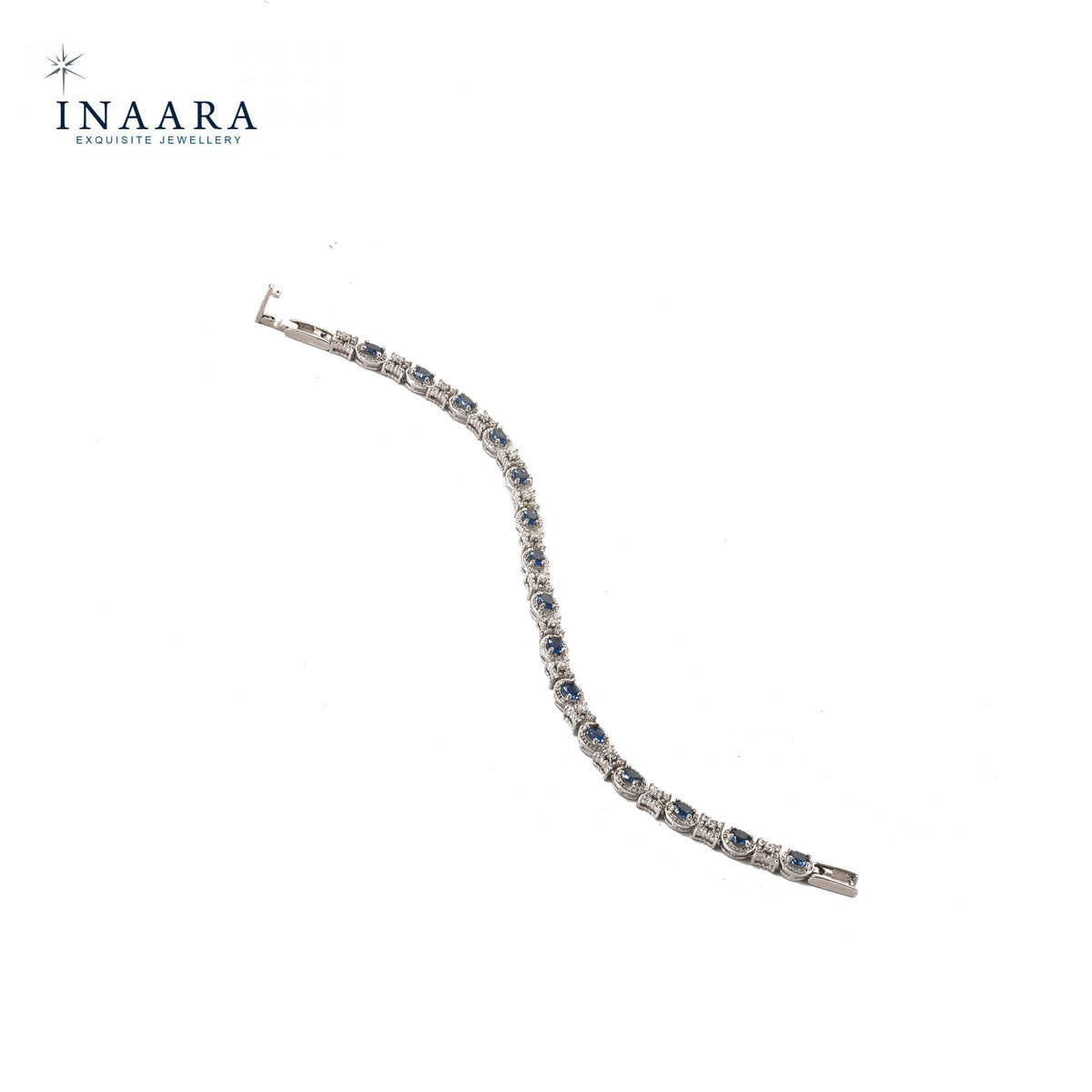 Blue Oval Bracelet