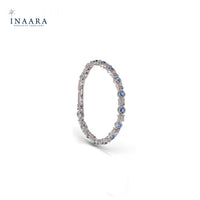 Blue Oval Bracelet