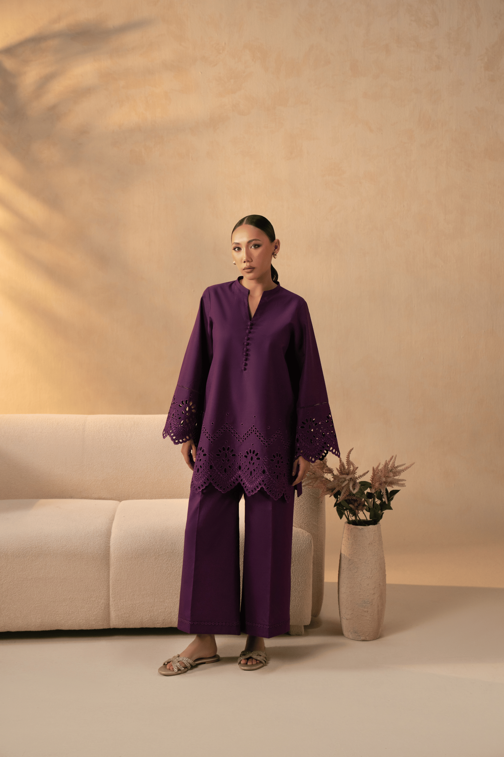 Cassis Deep Co-ord Set V-II – view 5