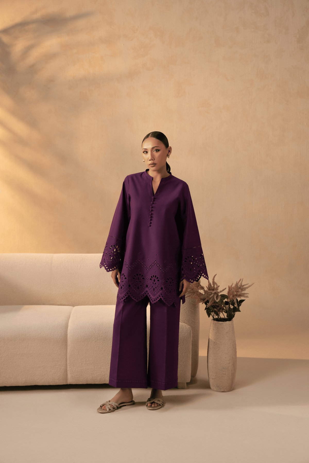 Cassis Deep Co-ord Set V-II – view 5