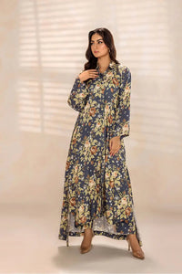 Safwa | Smoky Grace – 2PC Printed Viscose Pret (P000650) - Mmall