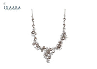 Dual-colored Spiral Necklace Set