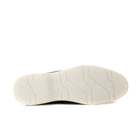 LP-01 Green loafers with white sole - DeVogue