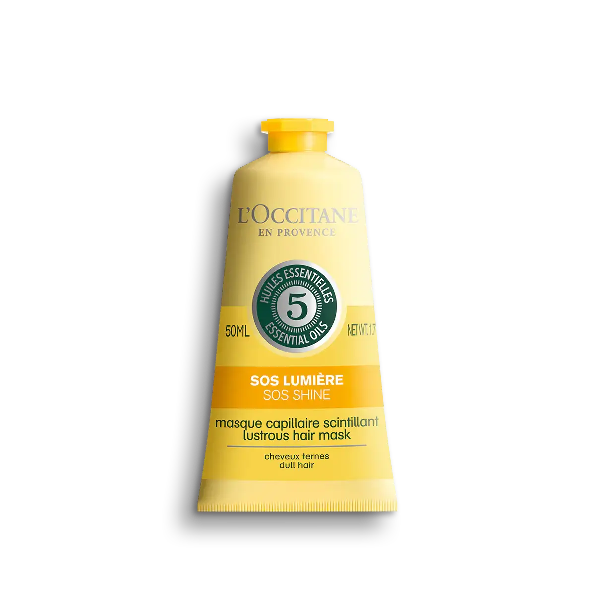 L'Occitane Lustrous Hair Mask 20ml-SOS Shine - Mmall