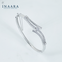 Sparkling Ribbon Bangle