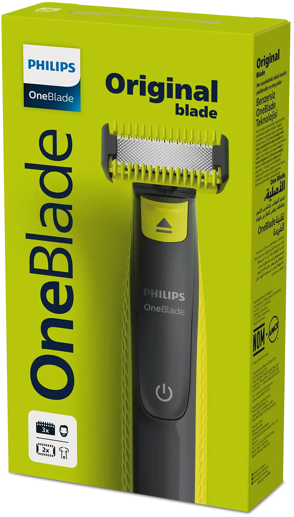 Philips OneBlade Face + Body QP2824/10 - Mmall