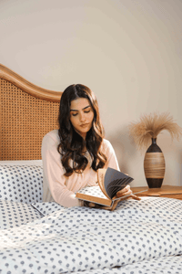 Indigo Medallion Percale Pillows & Cushions – view 6