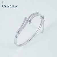 Sparkling Ribbon Bangle