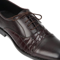 3007-Brown Oxford Soft Leather - DeVogue