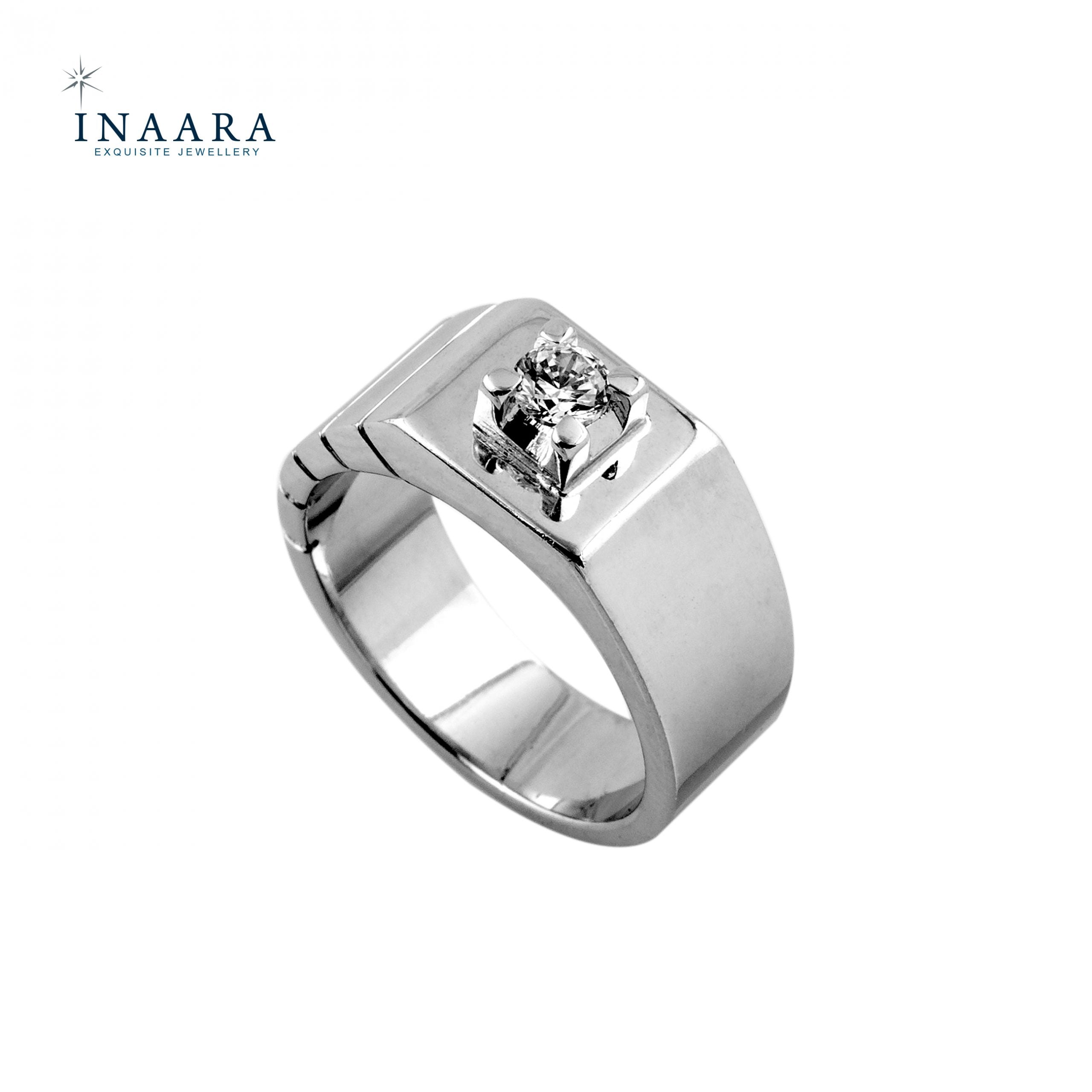 Lining Solitaire Ring