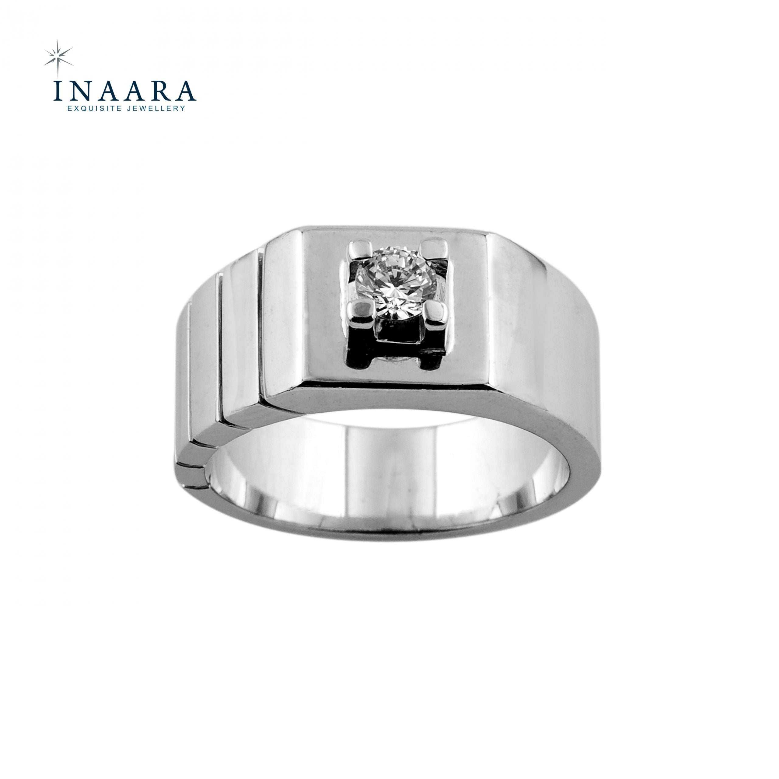 Lining Solitaire Ring