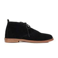 SKU: 1002- Black Suede Shoes - DeVogue