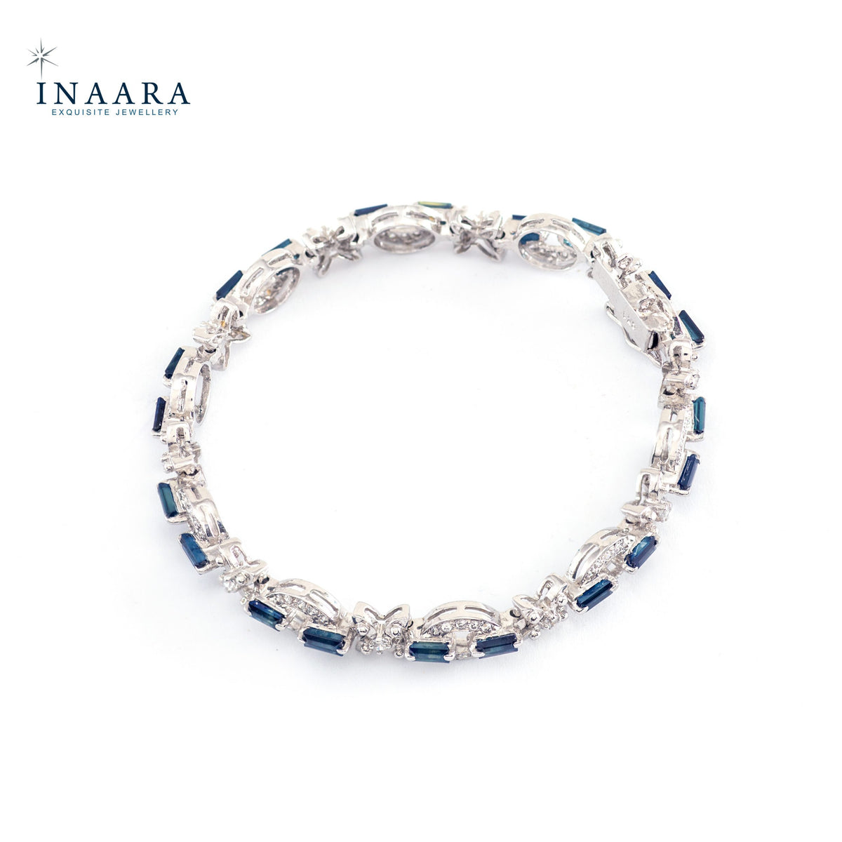 Sapphire Baguette Bracelet