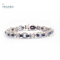 Sapphire Baguette Bracelet