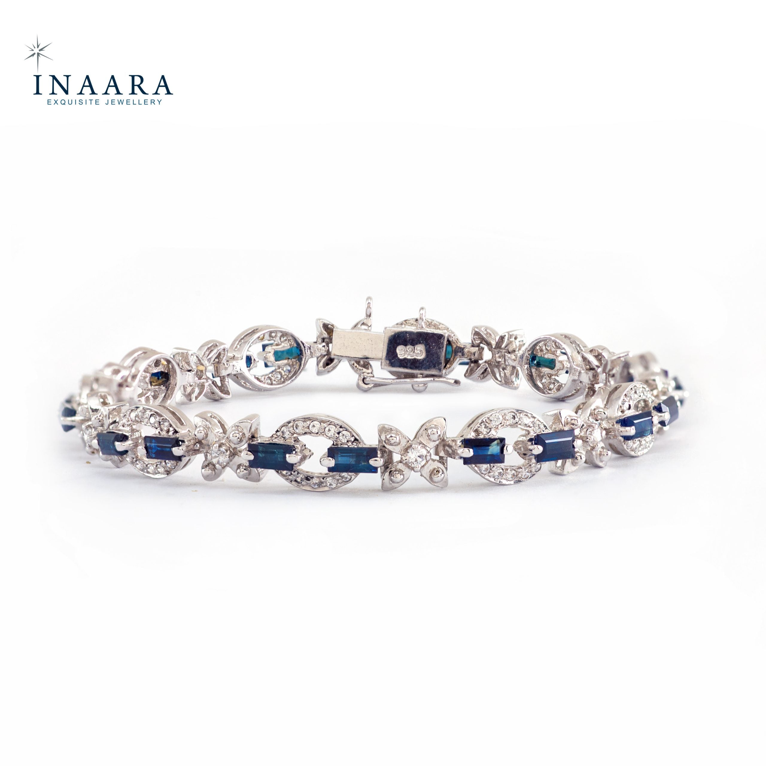 Sapphire Baguette Bracelet