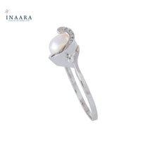 Round Pearl Ring