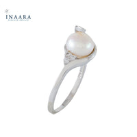 Round Pearl Ring