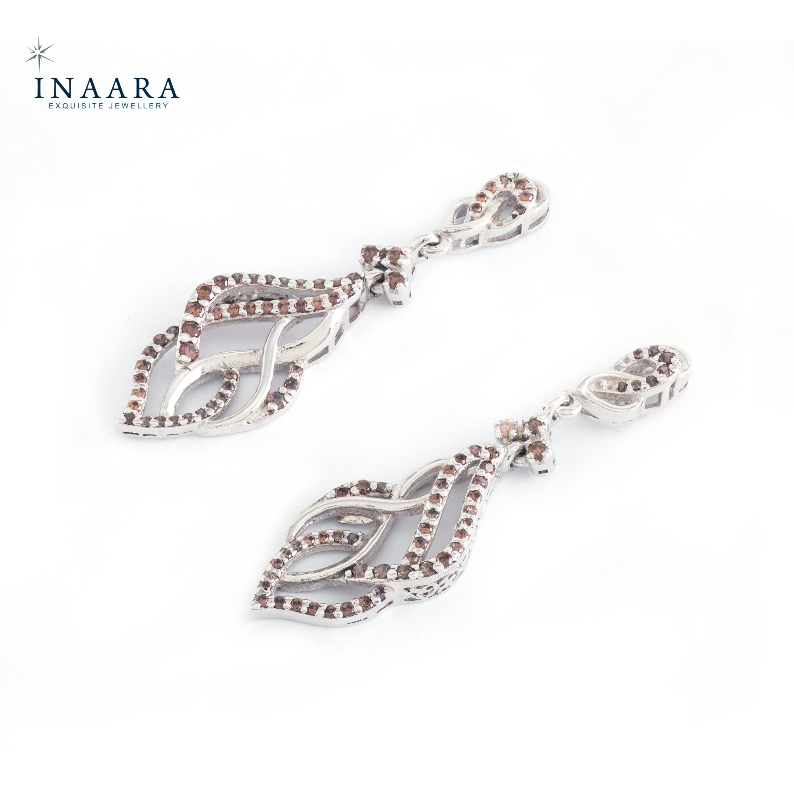 Colored Zircon Earrings