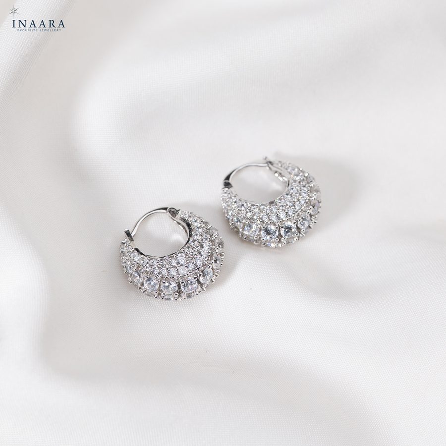 Crescent Hoop Earrings