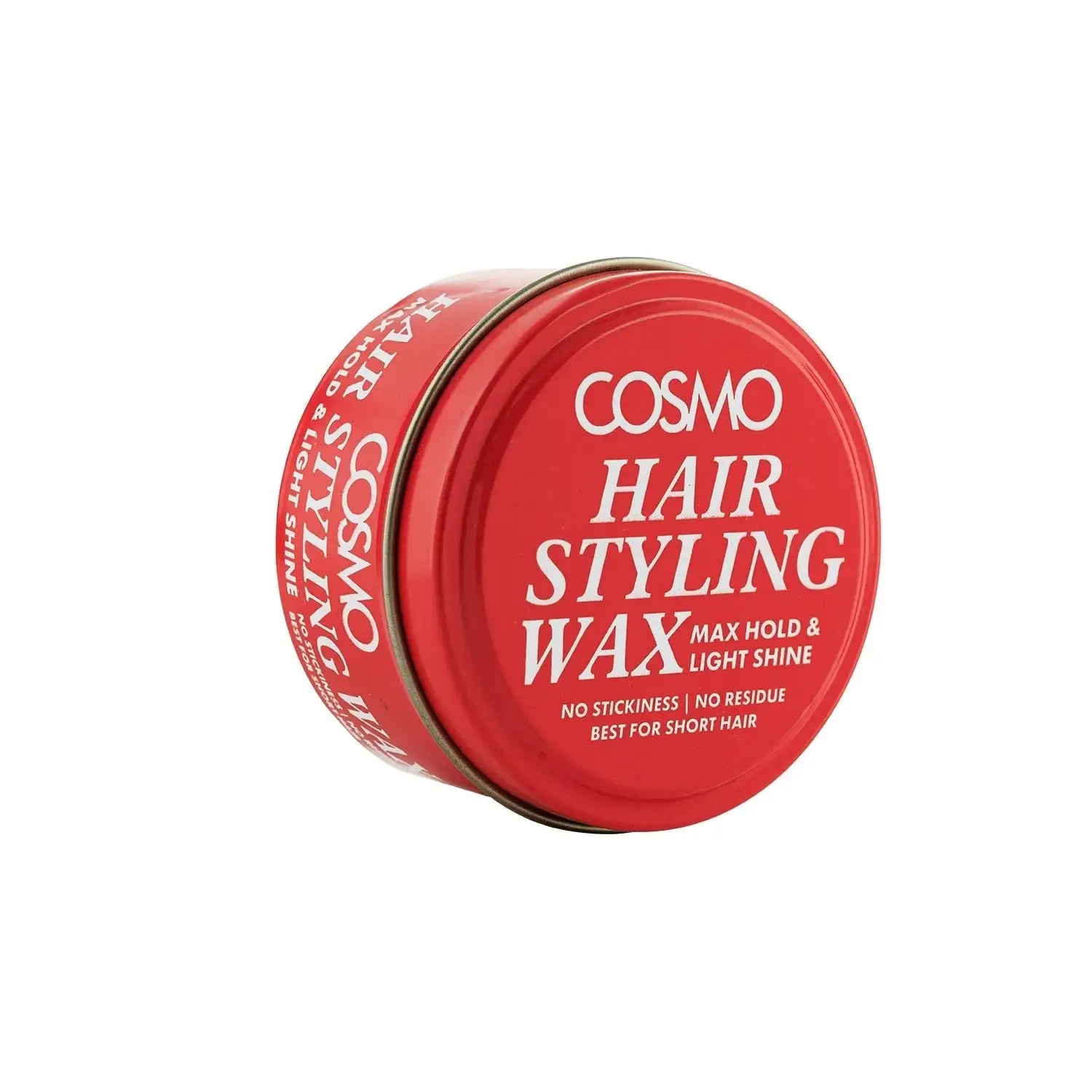 Cosmo Hair Styling Wax Max Hold 100G (Red) - Mmall
