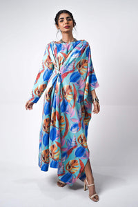 Kaftan - Printed Georgette - Kross Kulture