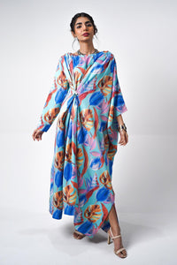Kaftan - Printed Georgette - Kross Kulture