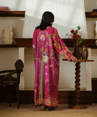 Printed Silk Lawn Kaftaan - Kross Kulture