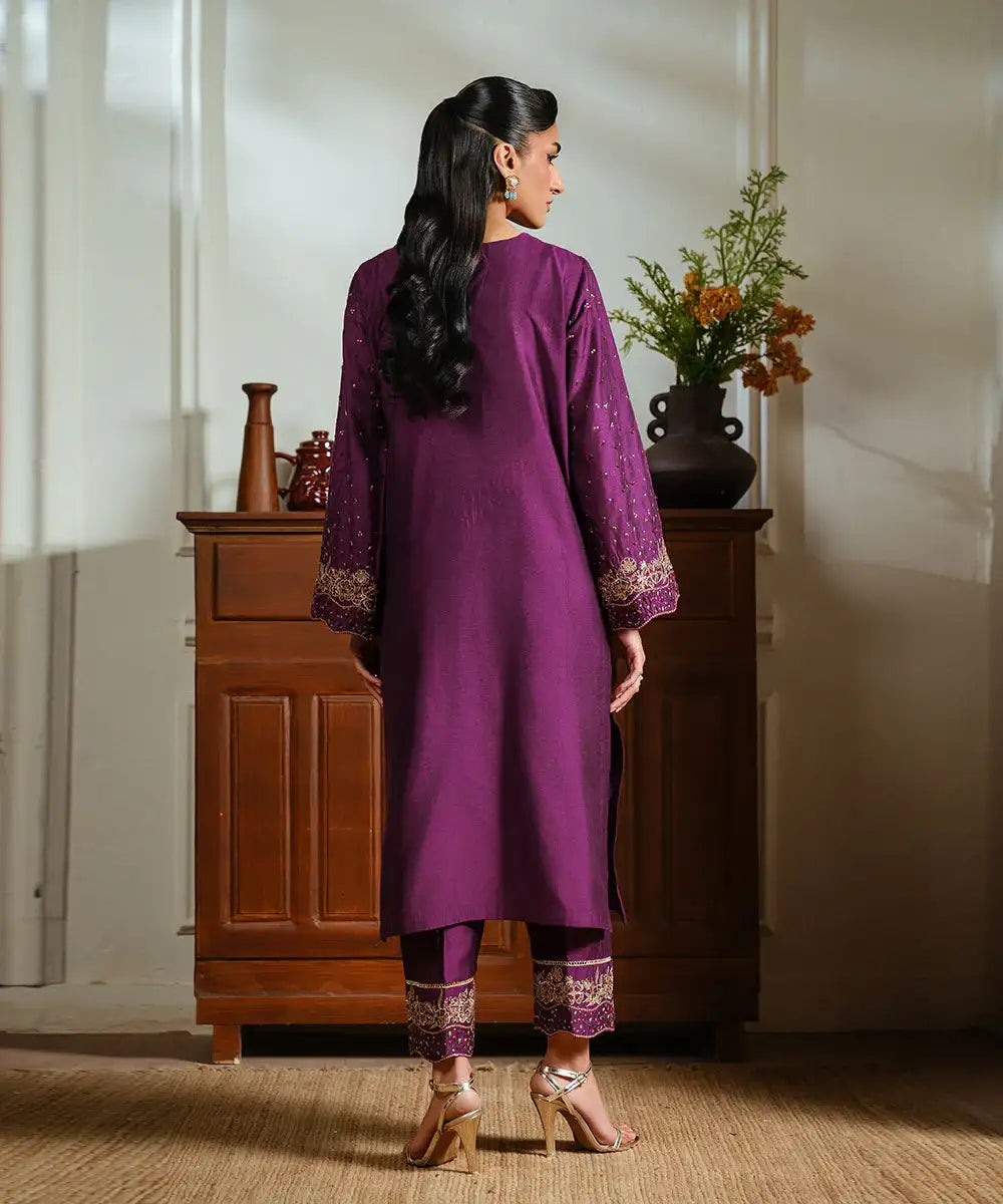 Embroidered Yarn Dyed Shirt - Kross Kulture