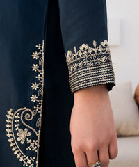 Embroidered Viscose Long Shirt - Kross Kulture