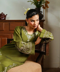 Embroidered Yarn Dyed Shirt - Kross Kulture