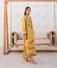 Embroidered Viscose Kaftan - Kross Kulture