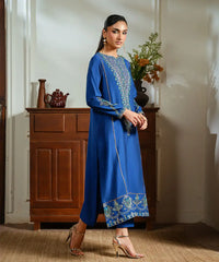 Embroidered Yarn Dyed Shirt - Kross Kulture