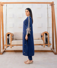Embroidered Viscose Long Shirt - Kross Kulture