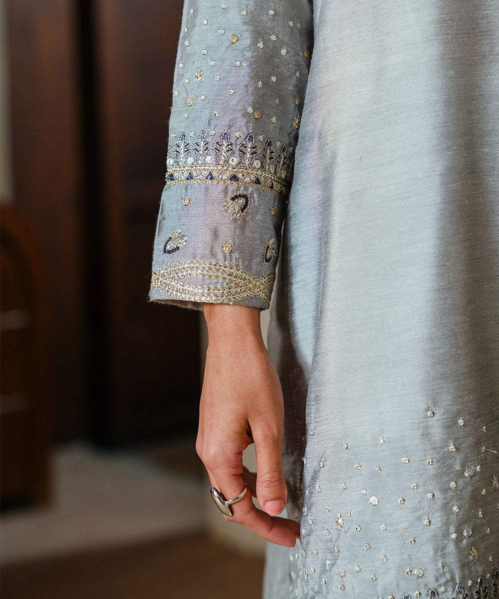 Embroidered Yarn Dyed Shirt - Kross Kulture